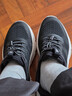 足力健老人鞋中老年轻便休闲散步鞋2431380J 男 黑色 42 实拍图