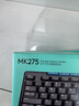 罗技（Logitech）MK275 键鼠套装 无线键鼠套装 办公键鼠套装 全尺寸 商务键鼠套装 带无线2.4G接收器 黑蓝色 实拍图