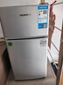 华宝小冰箱小型家用出租房用冷藏冷冻两用一级能效节能省电迷你宿舍寝室办公室二门电冰箱 【一级能效】68L银色【全国联保】 实拍图