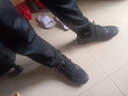 特步跑步鞋男鞋运动鞋男轻便减震休闲鞋跑鞋学生鞋 黑 44码 实拍图