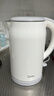 美的（Midea）电热水壶家用烧水壶煮水壶食品级304不锈钢 1.7升大容量0涂层无缝内胆开水壶泡茶 MK-SH17M301 实拍图