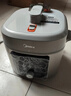 美的（Midea）【国家补贴】0涂层精钢厚釜电压力锅5L双胆全自动智能预约家用煲汤煮饭煲MY-C5856G高压锅4-6人 实拍图