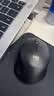 罗技（Logitech）M330无线鼠标轻音鼠标商务办公右手人体工学鼠标轻音电池笔记本电脑鼠标中大手七夕礼物送男友 罗技M330黑+鼠标垫-黑 实拍图