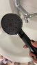 增压花洒喷头黑武士魔幻五档淋浴花晒头淋雨喷淋花酒超强单热水器 黑武士花洒 实拍图