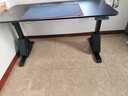 傲风A4Pro电竞桌实木电动升降电脑桌办公书桌子黑色1.4*0.7m 实拍图