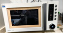 美的（Midea）空气炸微波炉烤箱一体机复古奶油风高颜值无油低脂大功率APP智能变频不锈钢内胆25L（PC23F5W） 实拍图