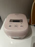 虎牌（TIGER）进口迷你小型电饭煲家用 1-2人份 樱花粉 1.6L  JBS-T55C-PM 实拍图