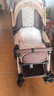 奔昂 婴儿推车可坐可躺轻便避震宝宝折叠婴儿车双向BB童车手推车 升级卡其+一键单手收+可坐躺+可双向推行+四轮高配 实拍图