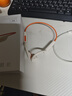ENKOR恩科X9骨传导蓝牙耳机运动跑步骑行专用IPX6级防水防汗开放式挂耳无线耳机32G内存MP3模式白里耀橙 实拍图