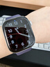 Apple/苹果 女神节礼物Watch S11 智能手表GPS款42毫米银色铝金属表壳雾紫色运动型表带S/M 实拍图