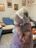 牧萌（moremerry）儿童雨衣男女童学生上学带书包位雨披小恐龙 3XL 实拍图
