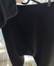 海澜之家（HLA）男士保暖裤男加绒加厚护膝贴420克10A抗菌抗静电毛裤棉裤打底裤 420克加绒加厚抗菌抗静电-黑色 4XL /190(体重190-210斤) 实拍图