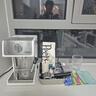 德龙（Delonghi）咖啡机 家用半自动咖啡机 美式意式浓缩小型15bar泵压式 手动可调节奶泡 ECP35.31.W 白色38节礼物 实拍图