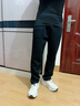 安踏男裤运动裤男春秋季新款针织宽松直筒裤子男士休闲长裤青少年卫裤 【推荐款春季新款直筒裤-口袋拉链】基础黑 千人购买 L /175 适合130-150斤 实拍图