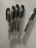 uni三菱（uni）UM-153耐水速记中性笔1.0mm 签字笔书写顺滑 双珠水笔 黑色 5支装 实拍图
