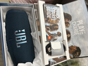 JBL CHARGE5 冲击波五代 便携蓝牙音箱+低音炮 户外防水音响 增强版赛道扬声器 男生礼物 蓝色 实拍图