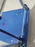 阿蒂亚 平板车小推车73x47cm双钢管500斤手推车手拉车折叠拉货拖车蓝色 实拍图