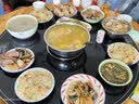 志高（CHIGO）火锅电动暖菜板热菜板电磁炉电陶炉旋转餐桌转盘饭菜保温热菜神器家用多功能分区控温 100CM 2200W电磁炉火锅 | 电动旋转 实拍图