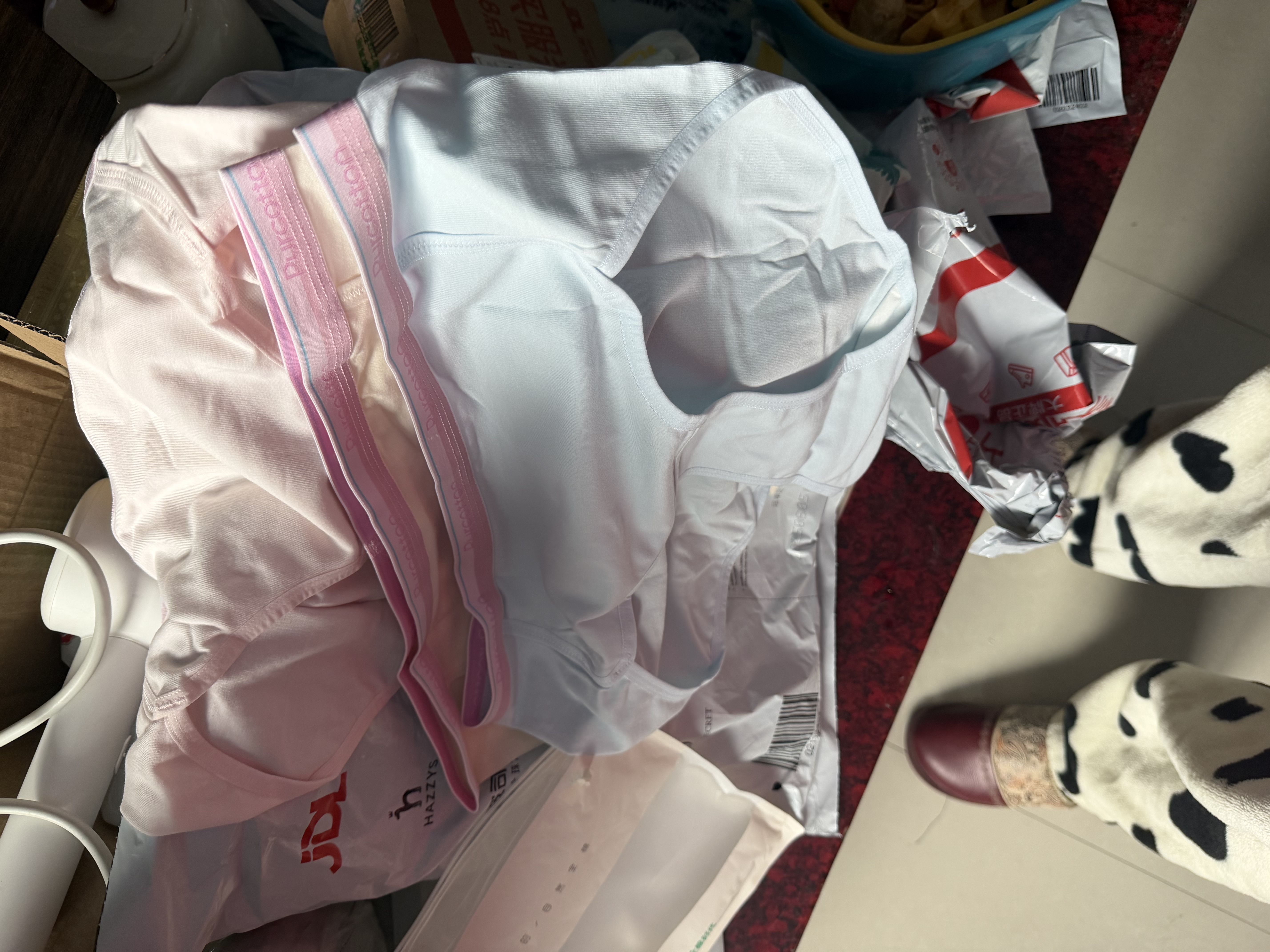 全棉时代小呼吸Pro少女内衣文胸初中生发育期7A抗菌透气棉背心 实拍图