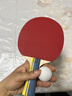 红双喜（DHS）乒乓球拍SH横拍对拍03训练娱乐两拍套装+乒乓球 实拍图
