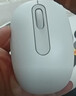 罗技（Logitech）M196 无线蓝牙鼠标 办公鼠标 笔记本商务办公家用 小巧便携 对称手型 珍珠白 实拍图