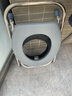 怡辉（YIHUI）坐便凳老人坐便椅孕妇坐便器可折叠便携不锈钢移动马桶YH-ZBY-03 实拍图