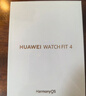 华为HUAWEI WATCH FIT 4 悦动白氟橡胶表带 华为运动智能手表超轻薄大屏潮流运动蓝牙通话睡眠监测fit4 实拍图