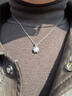 唯一（Winy）一克拉莫桑石999足银项链女款2026新款吊坠送女朋友老婆生日礼物 实拍图