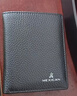 稻草人钱包男真头层牛皮横款商务短款皮夹时尚多卡位钱夹生日礼物 实拍图