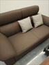 狄普牛皮艺沙发意式高级感客厅直排2.8米沙发床十大品牌旗舰版赛尔德 实拍图