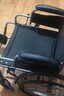 鱼跃(yuwell)轮椅车H051折叠老人轻便旅行手推车钢管免充气胎代步车 实拍图