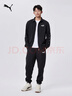 彪马（PUMA）黑色跑步运动套装男女款新款春季休闲外套长裤849543 黑色-01 XXL(上装190/108A下装:190/86A) 【偏小,建议拍大一码】 实拍图