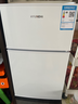 HYUNDAI（韩国现代）小冰箱迷你小型家用冷藏冷冻宿舍出租房办公室双开门二门电冰箱节能省电 68L白【一级能效+租房必备】 实拍图