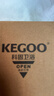 科固（KEGOO）双把双孔入墙式冷热水龙头万向花洒头双出水 厨房洗衣池龙头K2004 实拍图