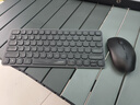 雷柏（Rapoo）9000S 78键无线/蓝牙多模键鼠套装 刀锋超薄紧凑便携无线键盘 支持Windows/MacOS双系统 深灰 实拍图