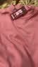宜而爽【半高领100%纯棉】秋衣男女款保暖上衣全棉抗静电内衣棉毛衫秋冬 实拍图