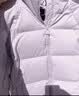 李宁防泼水鸭绒短羽绒服女子秋冬棉感舒适保暖连帽运动外套AYMV776 实拍图