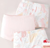 英氏儿童内裤3-6岁抑菌女童内裤单向导湿平角宝宝女孩纯棉内裤 实拍图