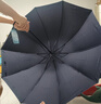 天堂伞加大号超大雨伞男女三人10骨黑胶防晒遮阳伞广告伞企业定制logo伞 【10骨3人大伞】藏青色 实拍图