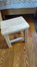 小匠材实木凳子家用客厅小凳子餐厅凳子加厚结实小木凳家用矮凳25高 实拍图