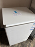 海尔（Haier）100L单温冰柜小型家用小冰柜减霜一级能效冷藏冷冻转换深冷冷柜小冰箱BC/BD-100GHW9D国家补贴 实拍图