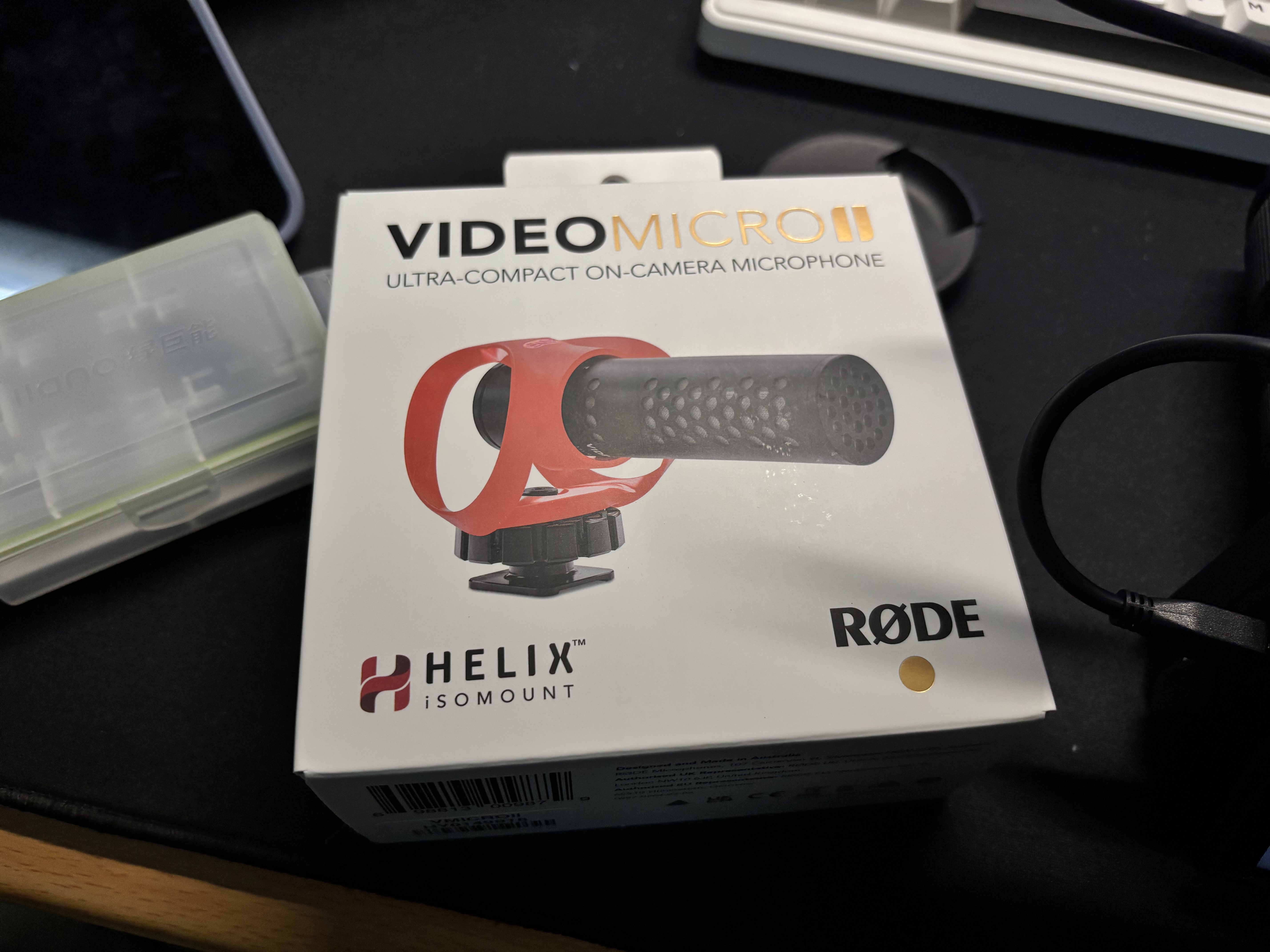 RODE 罗德VideoMicro II 二代适用于单反微单摄像机指向性机顶麦克风收音话筒（官方标配） 实拍图