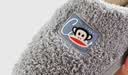 大嘴猴（paul frank）棉拖鞋男情侣时尚简约厚底家居保暖冬季拖鞋PF6661灰色290 实拍图