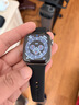 Apple/苹果 【女神节】Watch S11 智能手表GPS款42毫米深空灰色铝金属表壳黑色运动型表带S/M 实拍图