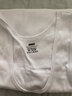 京东京造【2件装】100%棉背心男纯棉高弹力透气吸汗全棉工字背心白+白2XL 实拍图