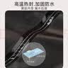 呈爱加厚一次性长筒鞋套PE防水防泥养殖场防护长筒靴套雨天户外漂流骑 加厚（14丝）蓝色 1双装 实拍图