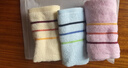 洁丽雅（Grace）新疆棉10A级抗菌毛巾家纺 3条装纯棉强吸水舒适面巾 实拍图
