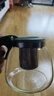 茶壶泡茶器整套茶具茶水分离玻璃耐热泡茶壶花茶套装茶漏 绿把一壶四杯 1000ml 实拍图