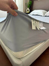 南极人（Nanjiren）A类夹棉全棉床笠1.8米x2米纯棉100%床罩加厚席梦思床垫保护套床单 夏洛床笠-白【A类全棉+新疆棉花填充】 180cm*200cm 单床笠 实拍图