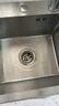 BSITN 厨房洗菜盆大单槽洗菜池一体盆不锈钢洗碗水槽小尺寸手工盆BS001 实拍图
